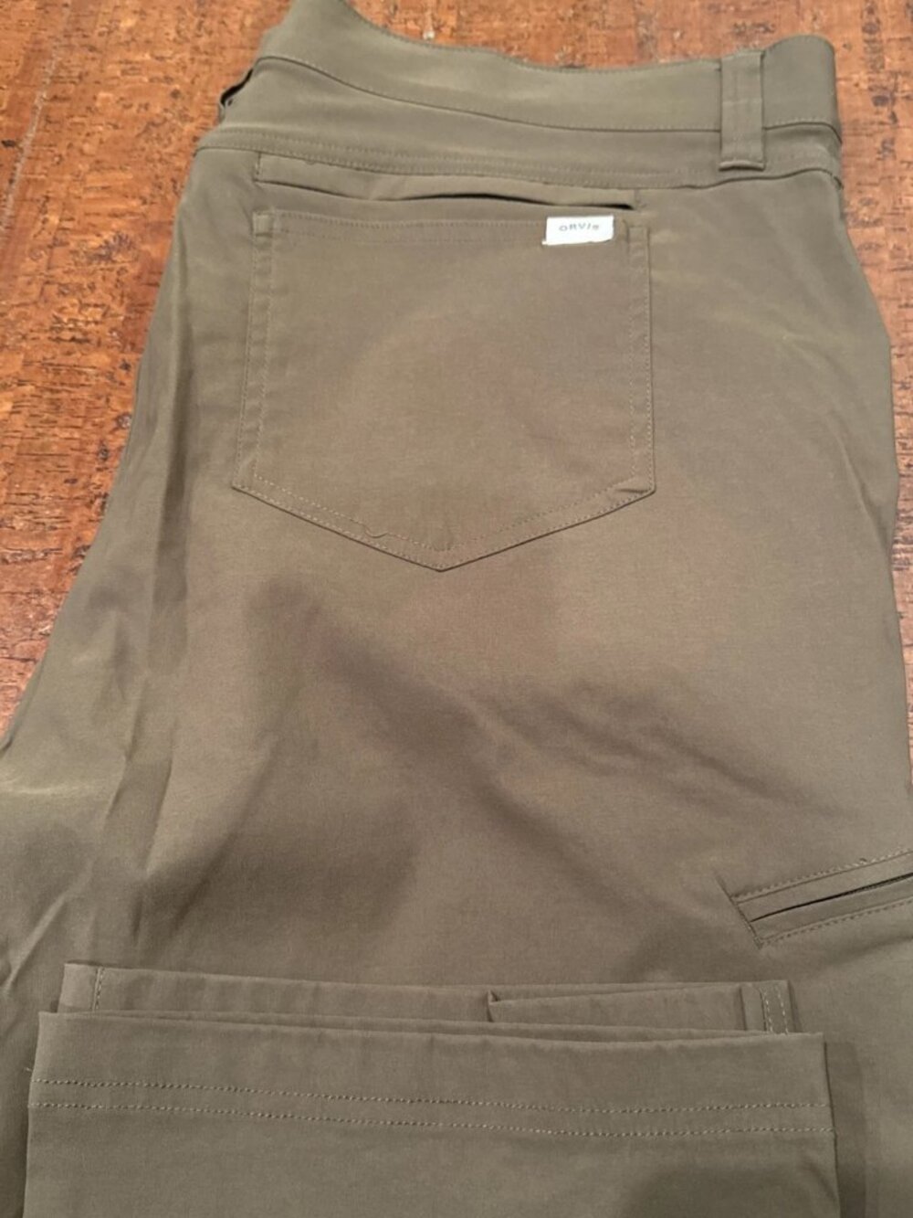 Orvis 38X29 Green Lightweight Tech Pants